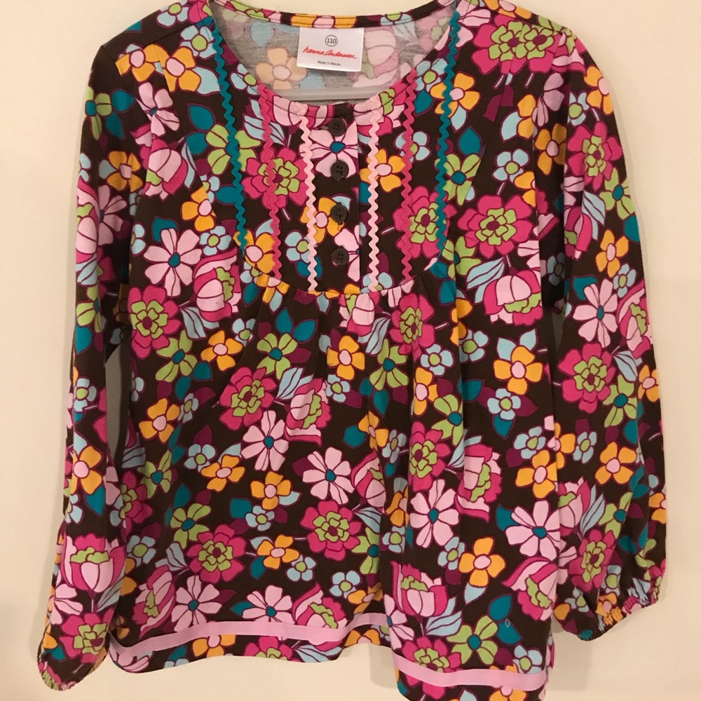 Hanna Andersson girls swing shirt